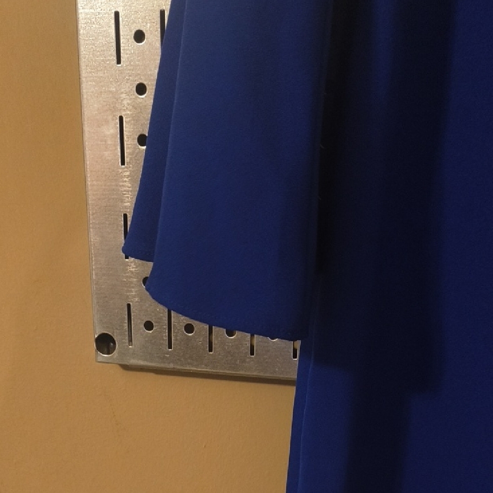 Blue Ruffle Dress - Picture 3 of 8